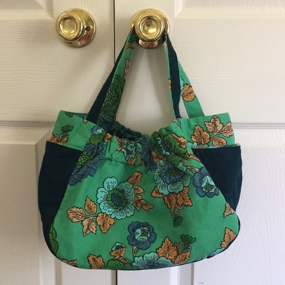 Green Floral Boho Bag - Picture 3 of 7